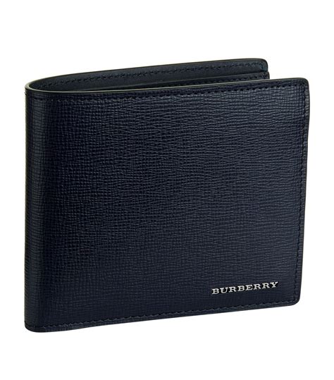 burberry london leather hipfold wallet|leather burberry wallet men.